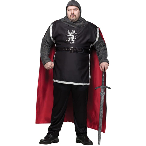 Medieval Knight Adult Plus Size Costume