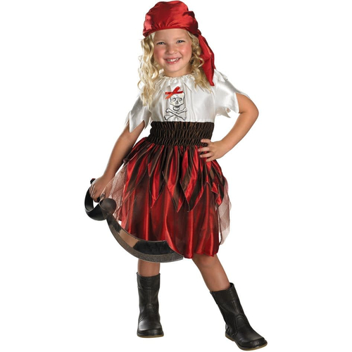 Miss Pirate Toddler Costume