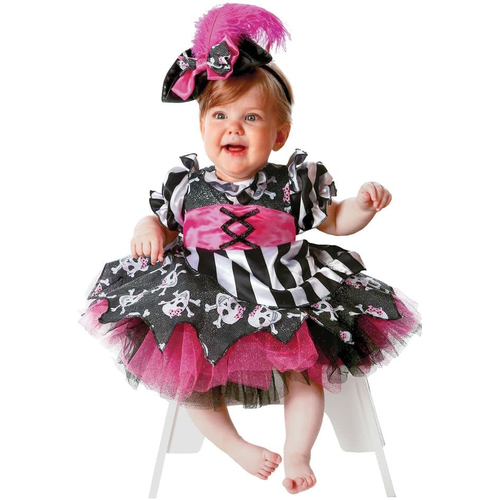 Pink Pirate Toddler Costume