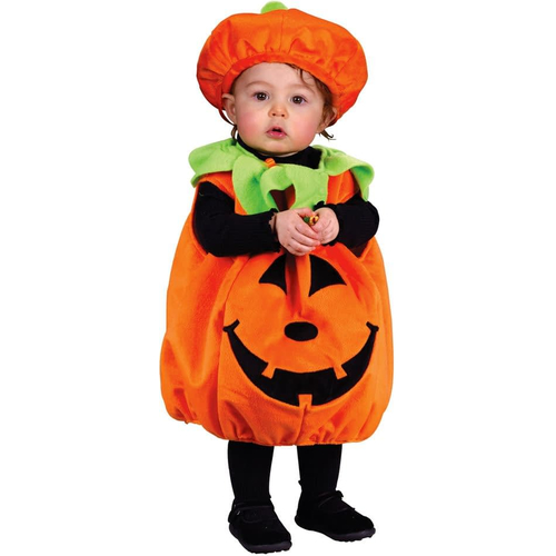 Plush Pumplkin Infant Costume