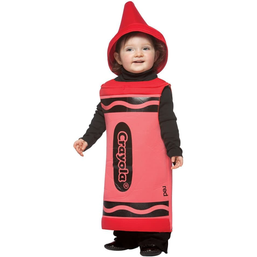 Red Crayola Pencil Toddler Costume