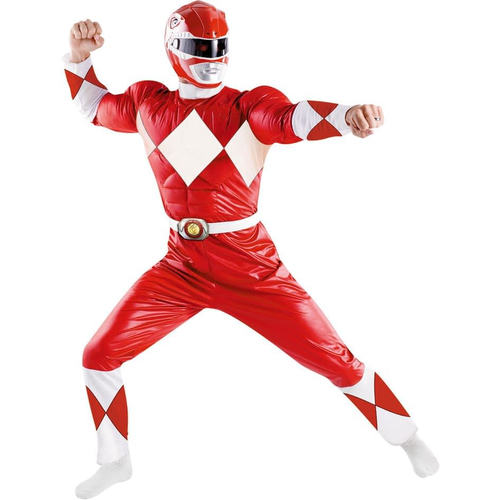 Red Power Ranger Adult Costume