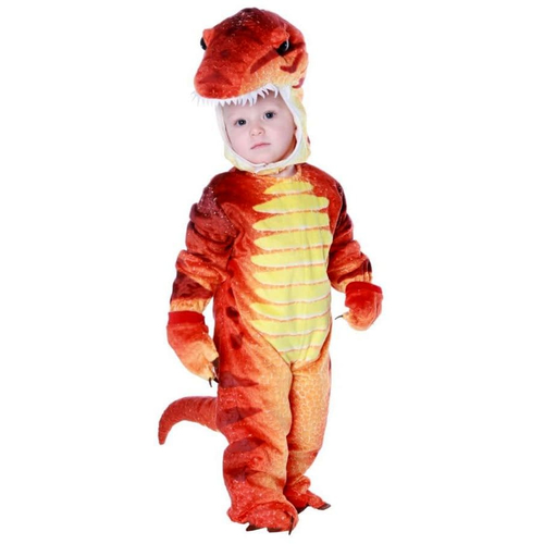 Red T-Rex Toddler Costume