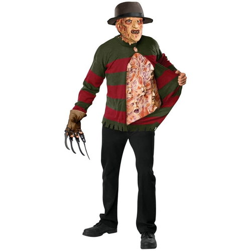 Ugly Freddy Crueger Adult Sweater