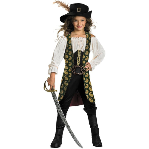 Angelica Pirates Of The Carribean Child Costume