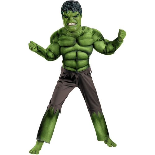 Avengers Hulk Muscle Child Costume
