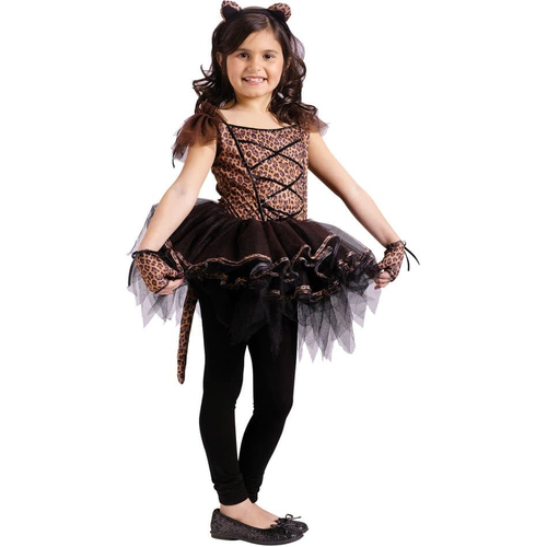 Ballerina Leopard Child Costume