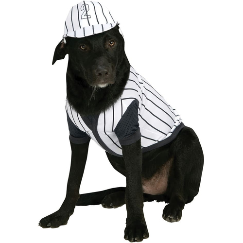 Baseball Player Dog Costume