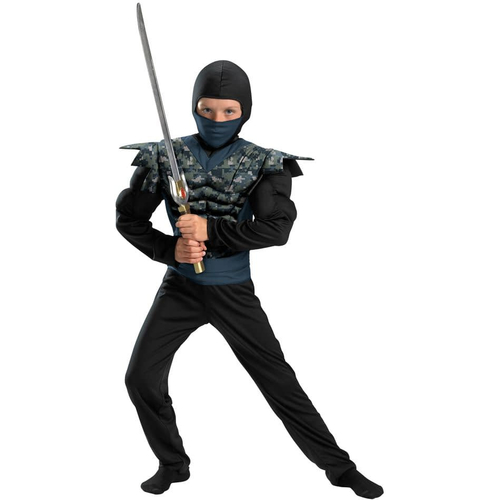Black Camo Ninja Child Costume