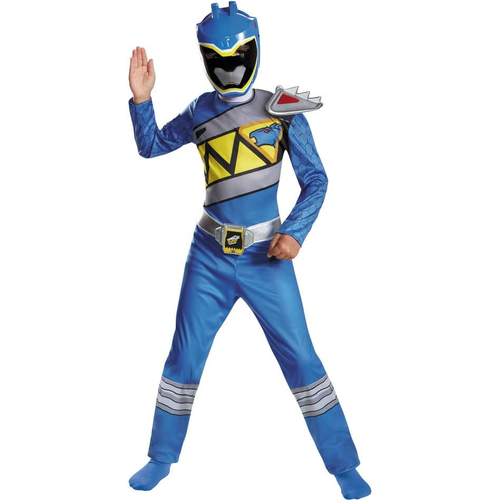 Blue Ranger Dino Child Costume
