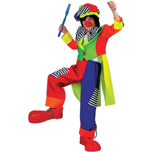 Bright Clown Child Costume