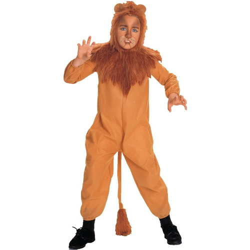 Cowardly Lion Wizard Of Oz Child Costume