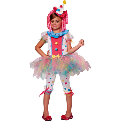 Cute Girl Clown Costume