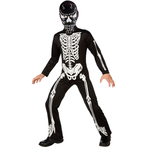 Evil Skeleton Child Costume