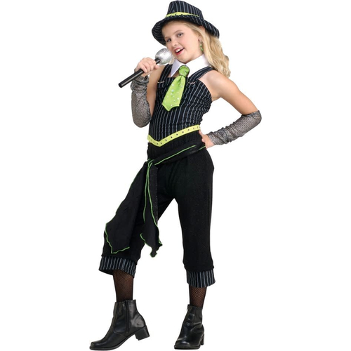 Gangster Singer Child Costume
