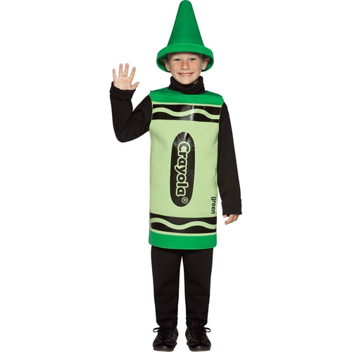 Green Crayola Child Costume