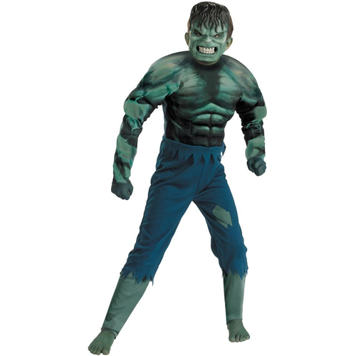 Hulk Muscle Child Costume