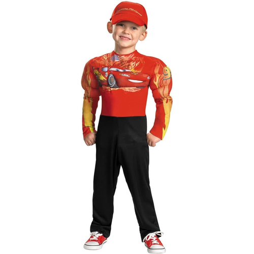 Lightning Mcqueen Muscle Child Costume