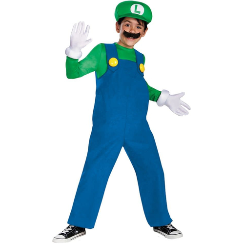 Luigi Supermario Child Costume