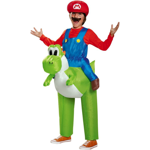 Mario Riding Yoshi Child Costume