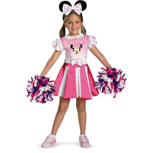 Minnie Mouse Cheerleader Child Costume