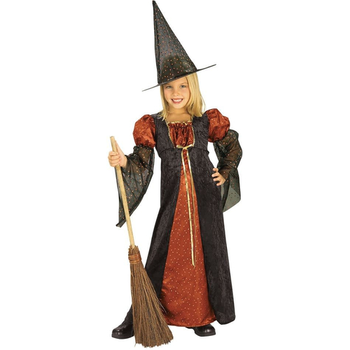 Orange Witch Child Costume