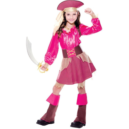 Pink Pirate Child Costume