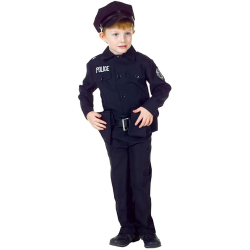 Police Man Child Costume