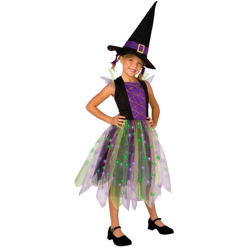 Rainbow Witch Child Costume