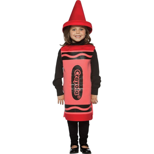 Red Crayola Child Costume