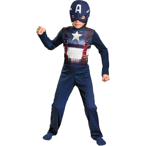 Retro Captain America Child Costume