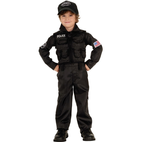 Policeman Swat Child Costume