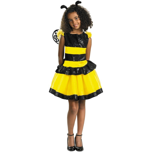 Sequin Bee Child Costume
