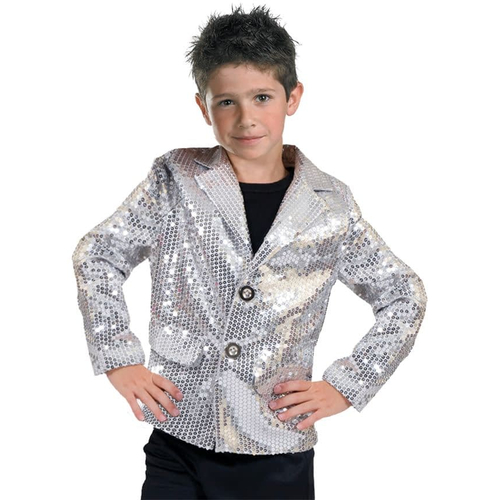 Silver Disco Jacket Child