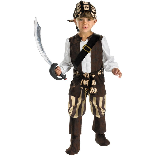 Skull Pirate Child Costume