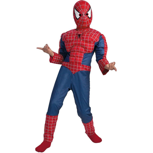Spiderman Muscle Child Costume - 11938