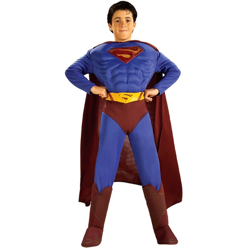 Superman Muscle Costume Child