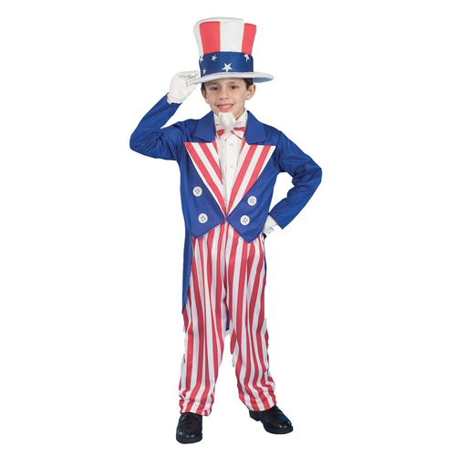 Uncle Sam Deluxe Child Costume
