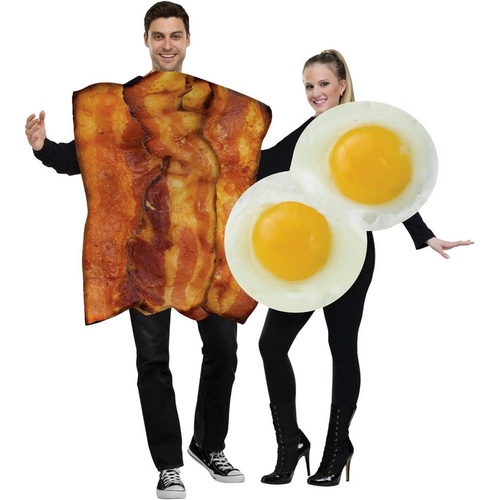 Couple Costume Bacon Eggs