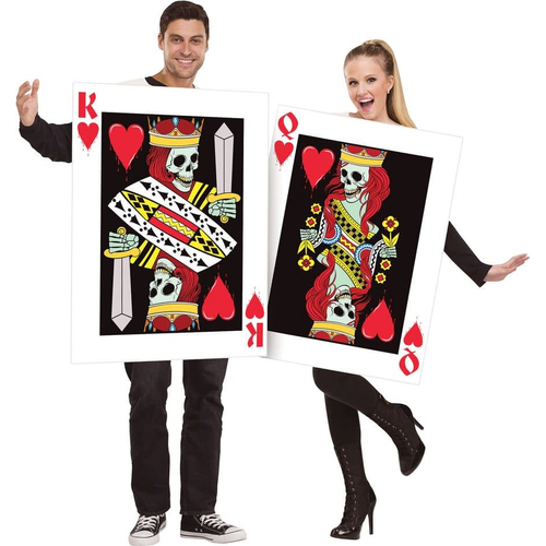 Couple Costume King And Queen Of Hearts