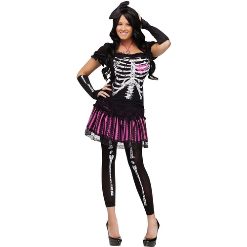 Cute Skeleton Adult Costume