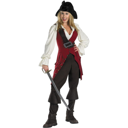Elizabeth Pirate Of The Carribean Adult Costume