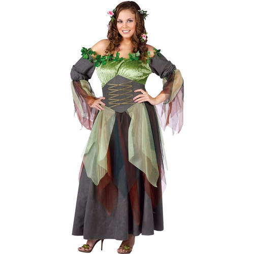 Forest Lady Adult Plus Size Costume