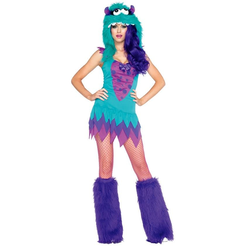 Fuzzy Monster Adult Costume