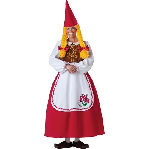 Garden Gnome Female Adult Costume