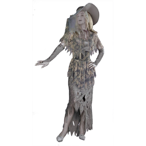 Grey Ghost Female Adult Costume