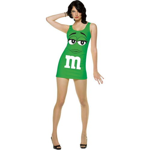 M&M Green Adult Costume