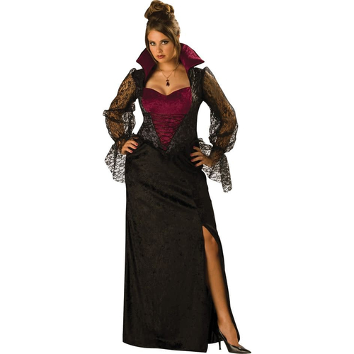 Midnight Vampiress Plus Size Adult Costume