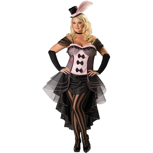 Miss Burlesque Adult  Plus Size Costume