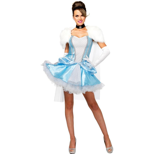 Miss Cinderella Halloween Costume Women